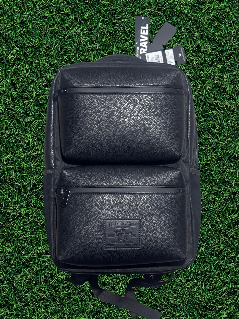 True Religion Black Pebbled Backpack – New with Tags